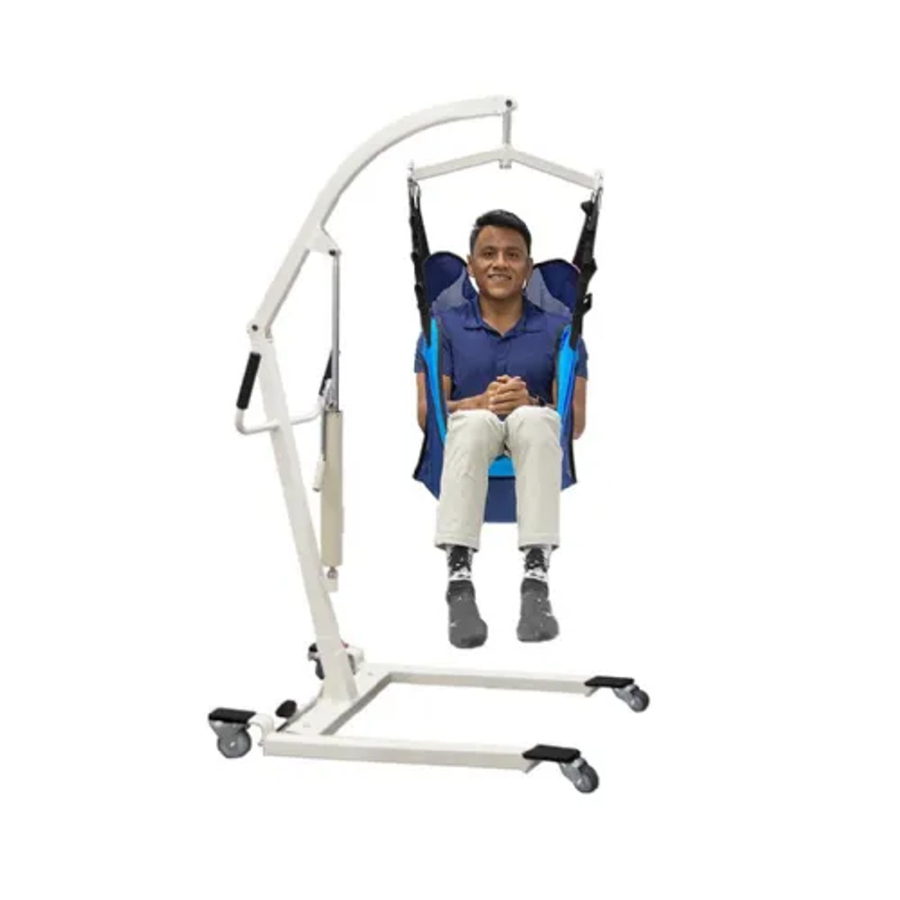 Vive Health Hydraulic Patient Lift Easy Transfer Up to 400 lbs | Ideal for Home-Chicken Pieces