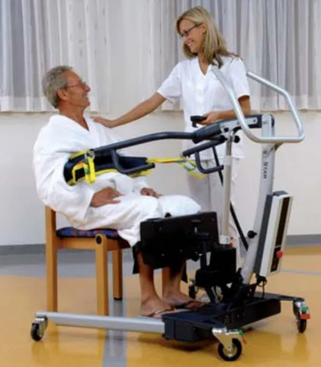 Polaris Count 440 Standing Patient Lift | Safe Mobility Support up to 440 lbs-Chicken Pieces