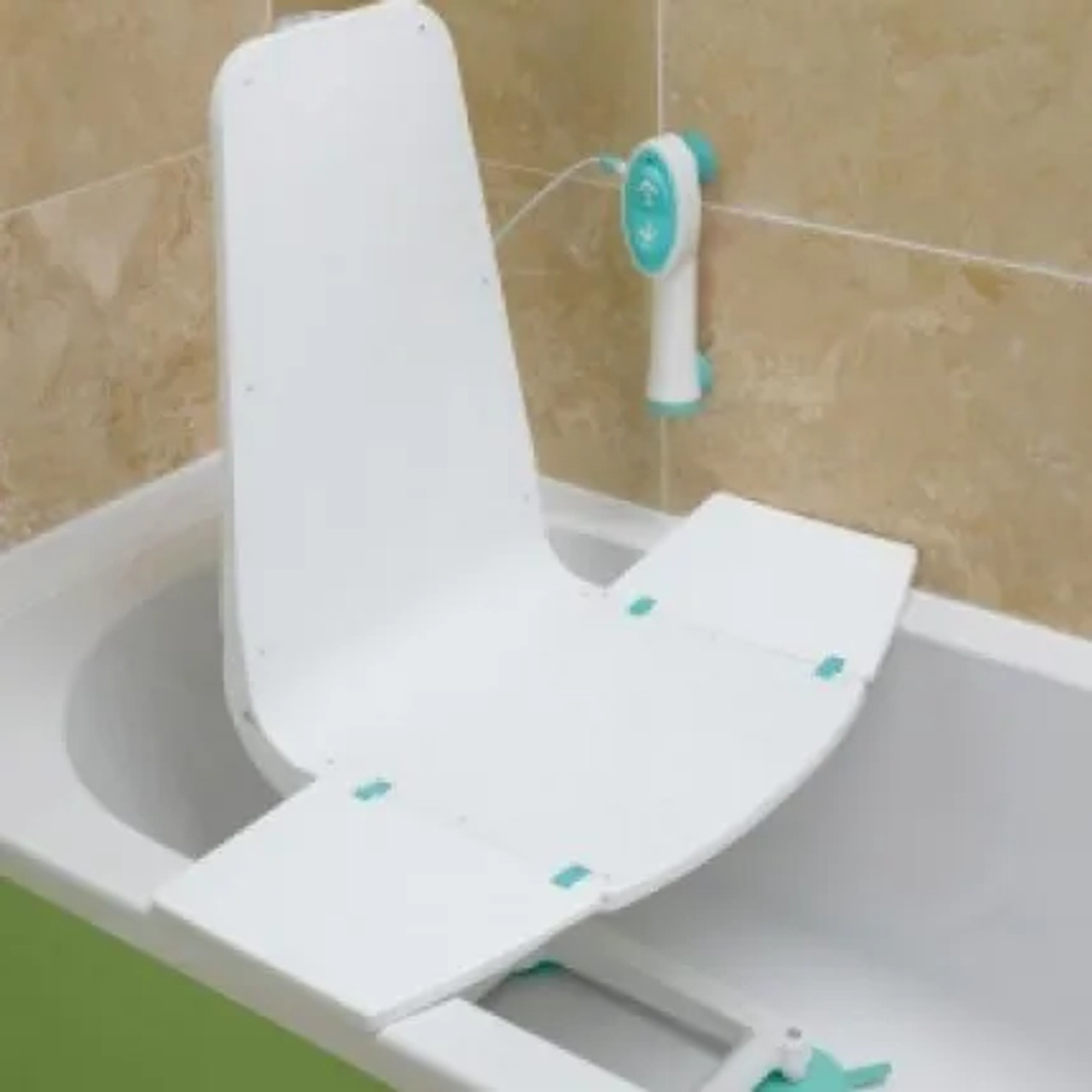 Lumex Splash Bath Lift | Ultra-Lightweight, Budget-Friendly Bathing Solution-Chicken Pieces