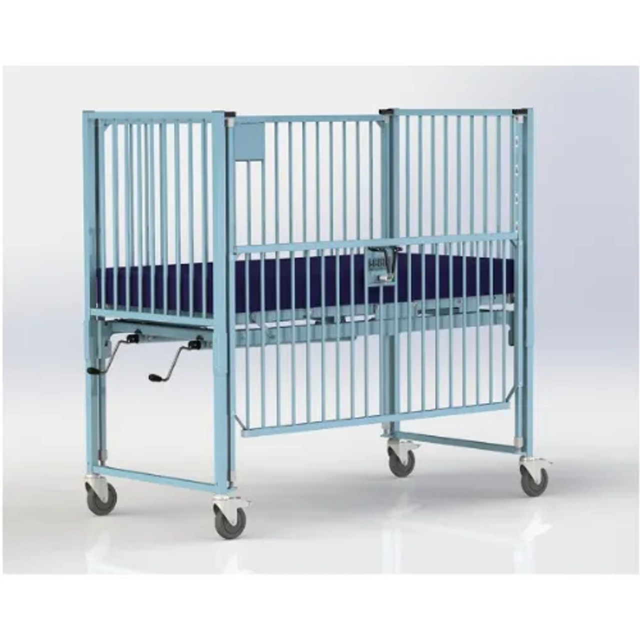 HARD Manufacturing Hospital Crib for Homecare - 60"L x 36"W | Comfort-Chicken Pieces