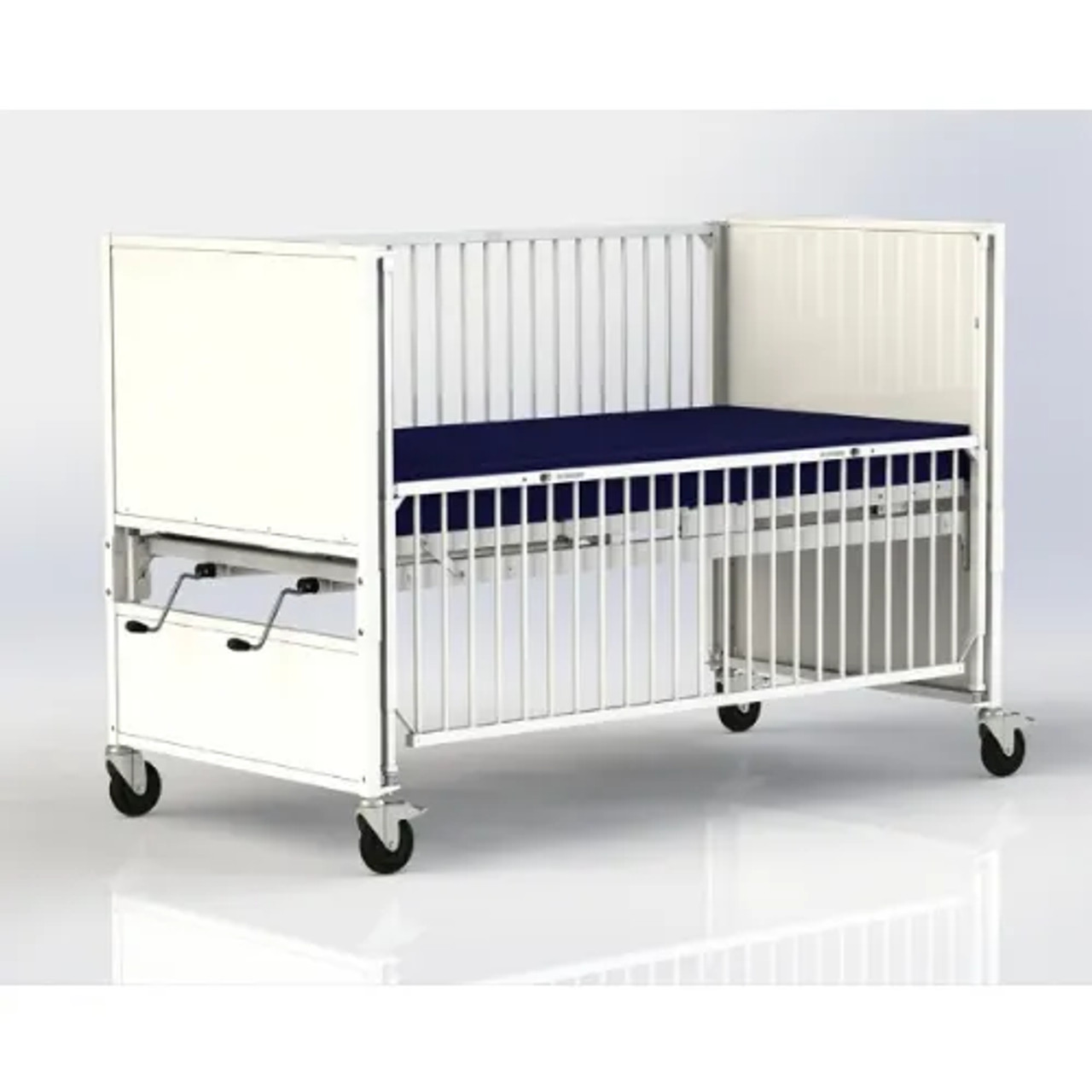 HARD Manufacturing Youth Safety Crib - Durable & Comfortable | 60"L x 36"W-Chicken Pieces