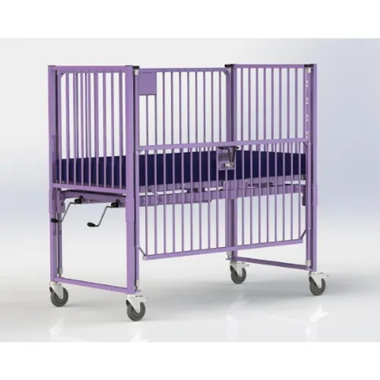 HARD Manufacturing Hospital Crib for Homecare - Spacious | 83"L x 36"W"-Chicken Pieces