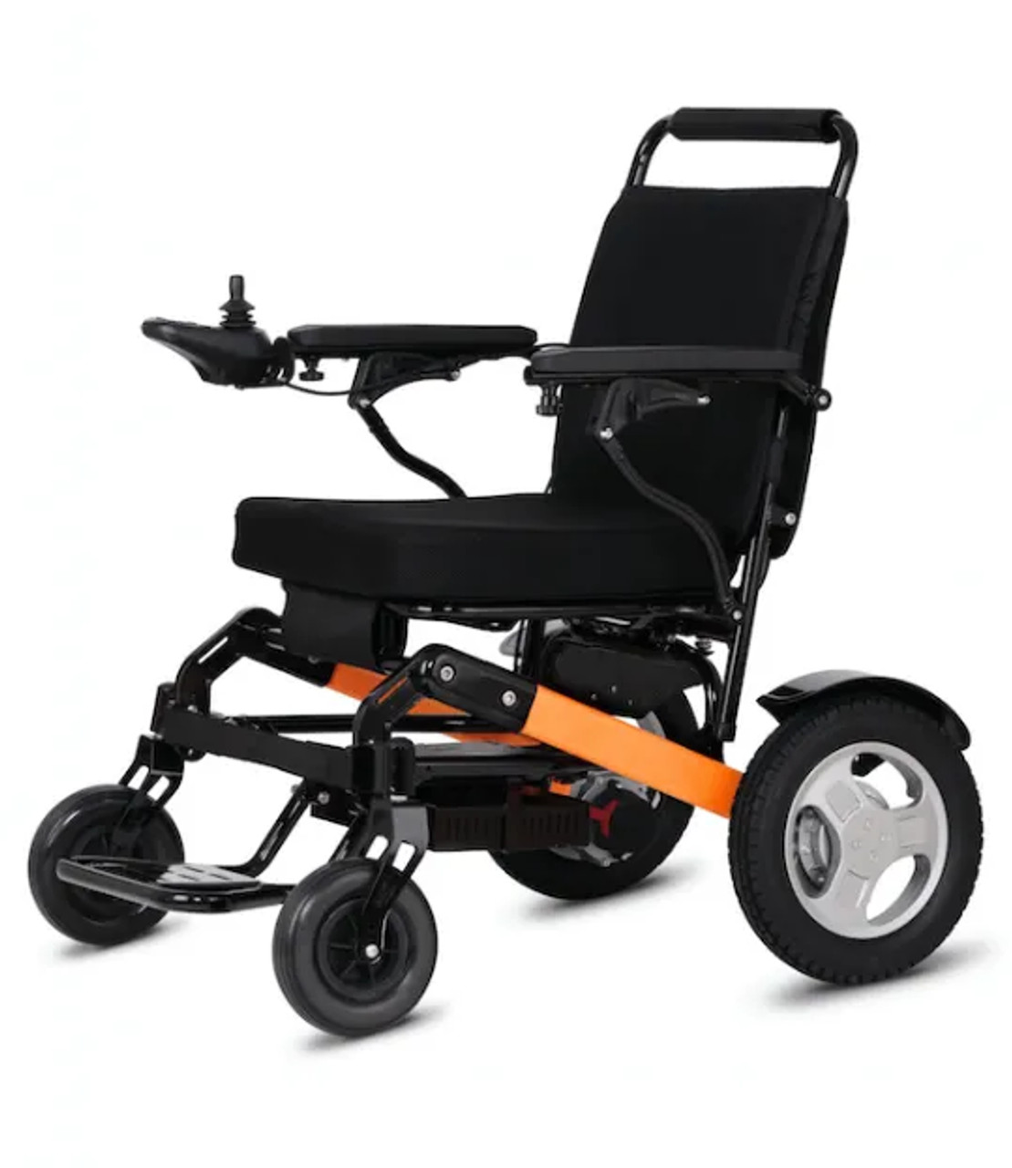 JBH D10 Folding Electric Wheelchair - Lightweight, Portable, and Powerful-Chicken Pieces