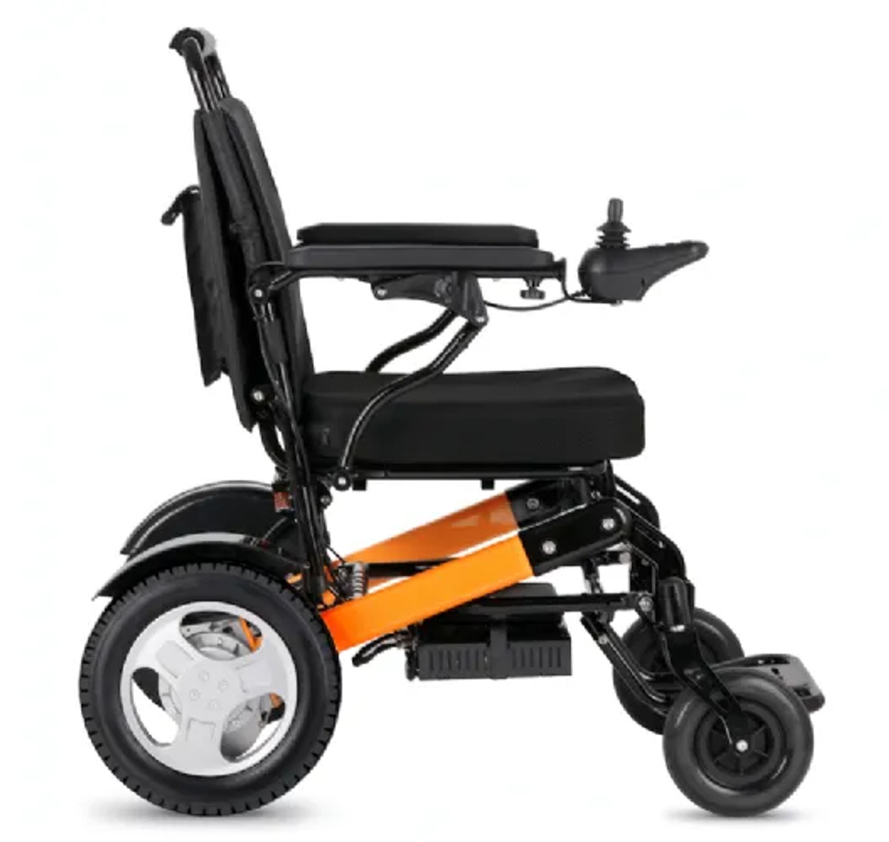 JBH D10 Folding Electric Wheelchair - Lightweight, Portable, and Powerful-Chicken Pieces