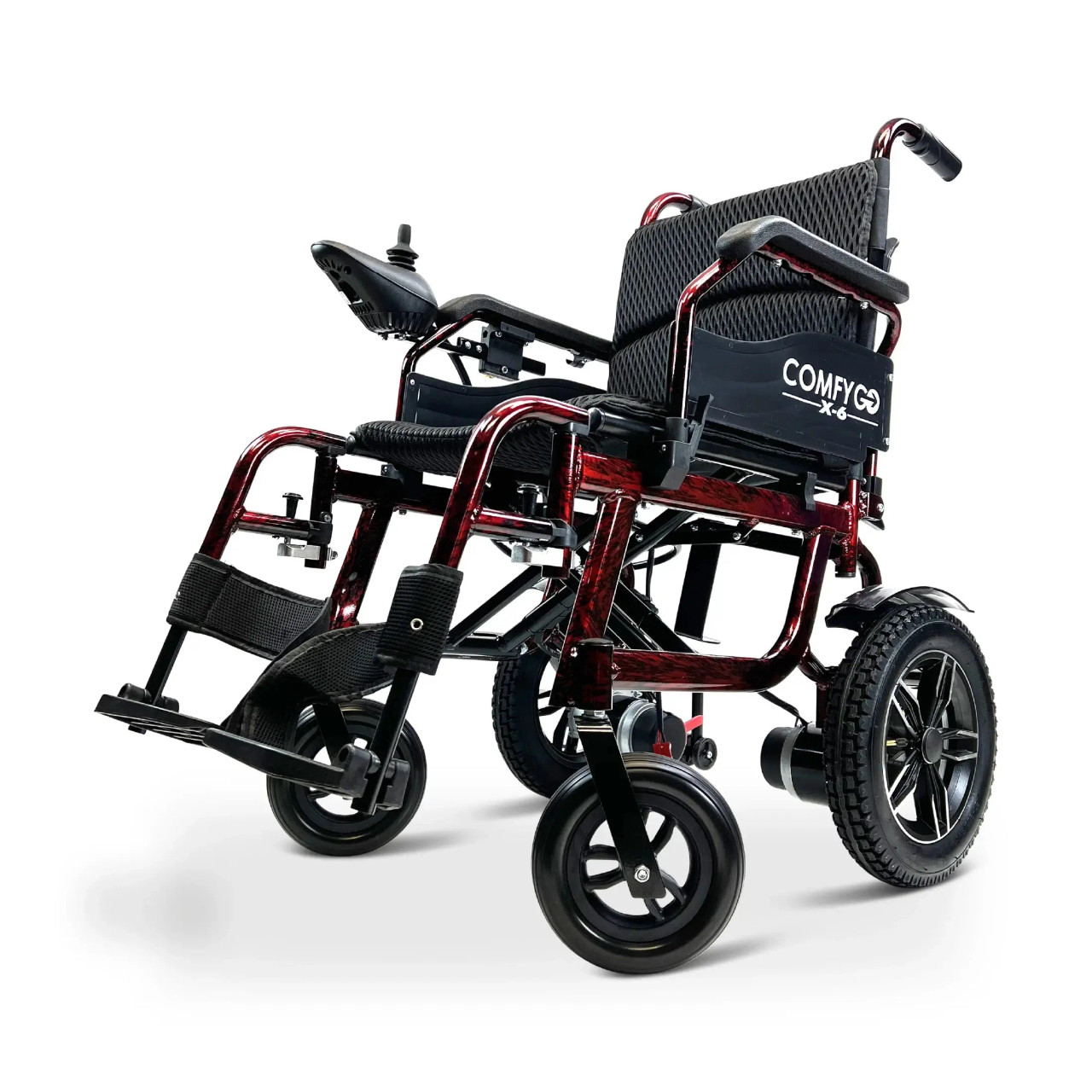 X-6 ComfyGO - Your Ultimate Lightweight Electric Wheelchair-Chicken Pieces