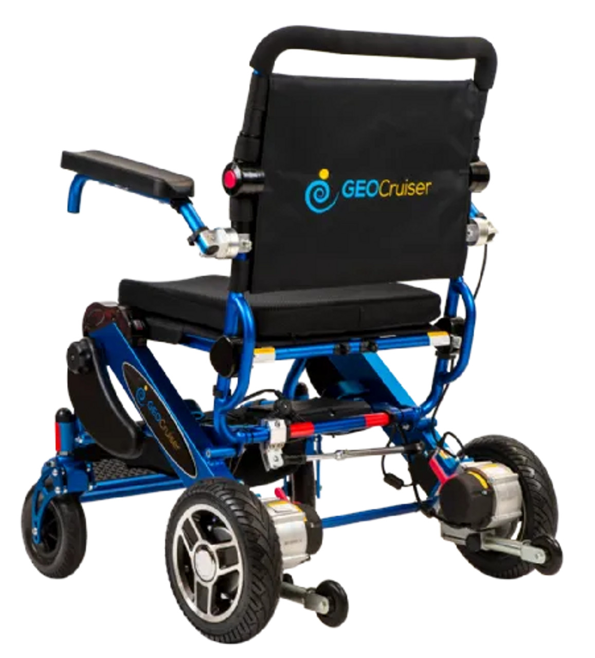 Geo Cruiser DX Folding Power Wheelchair - Lightweight, Durable, and Travel-Ready-Chicken Pieces