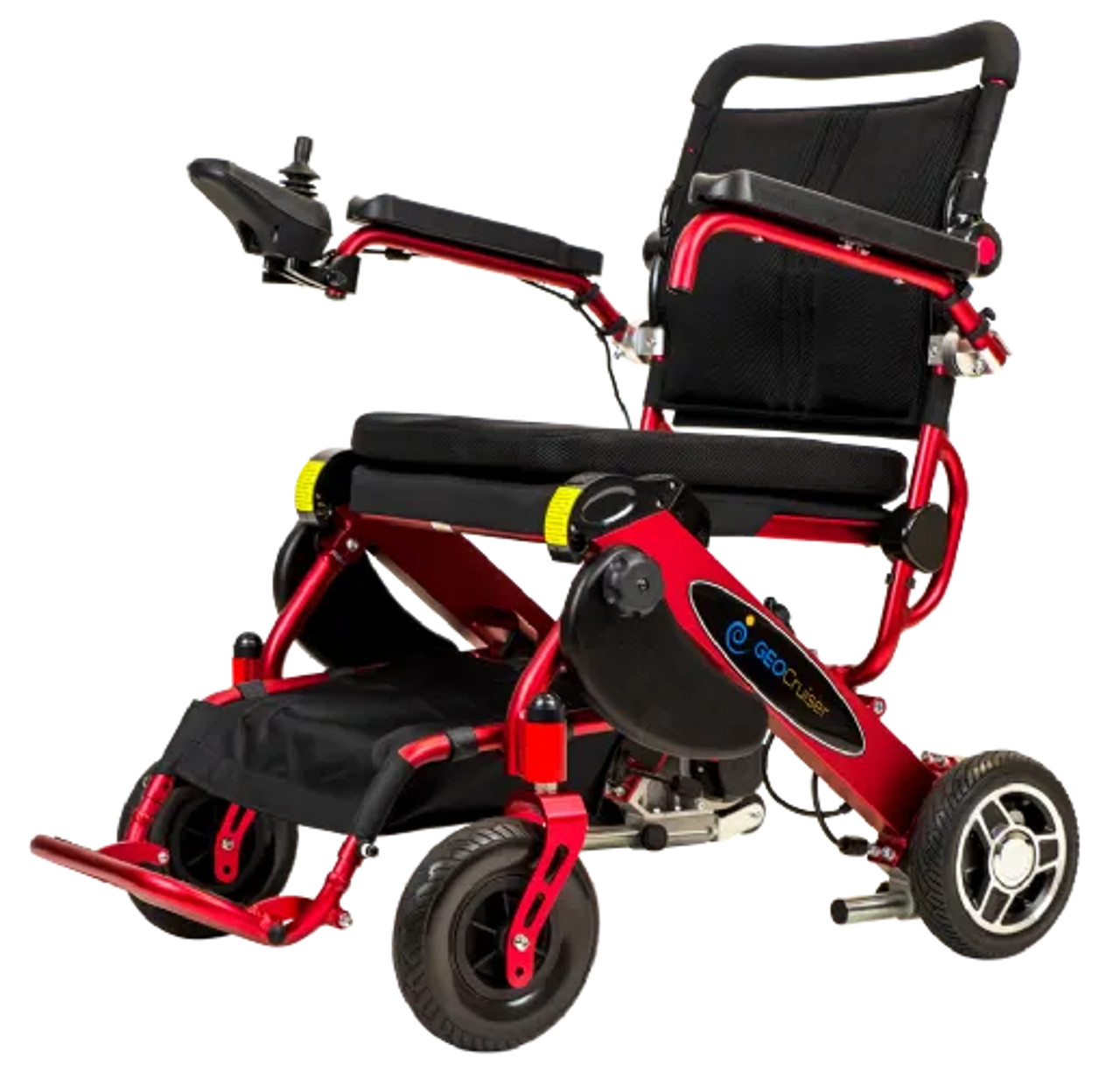 Geo Cruiser DX Folding Power Wheelchair - Lightweight, Durable, and Travel-Ready-Chicken Pieces