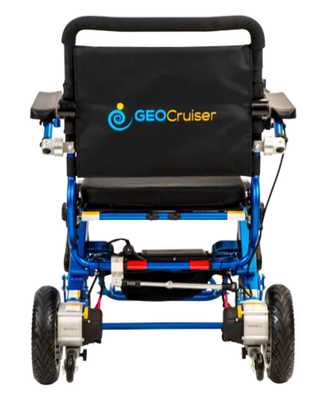 Geo Cruiser DX Folding Power Wheelchair - Lightweight, Durable, and Travel-Ready-Chicken Pieces