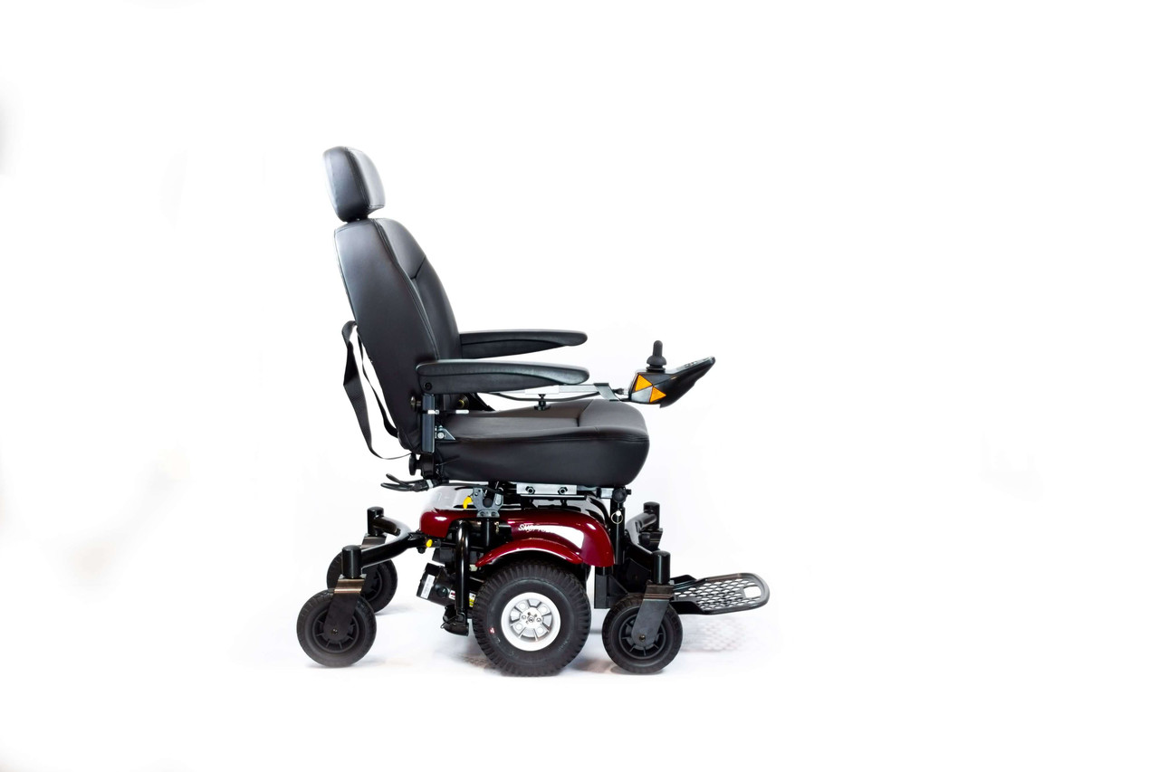 SHOPRIDER 6Runner 5 mph Speed 10 Mid-Size Power Wheelchair - 300 lbs Capacity-Chicken Pieces