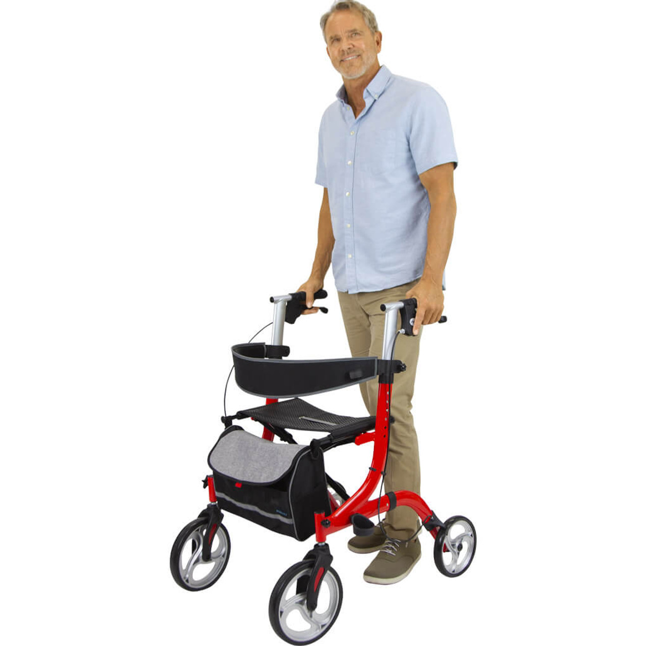 Vive Mobility Rollator Model S - Comfortable and Versatile Walker-Chicken Pieces