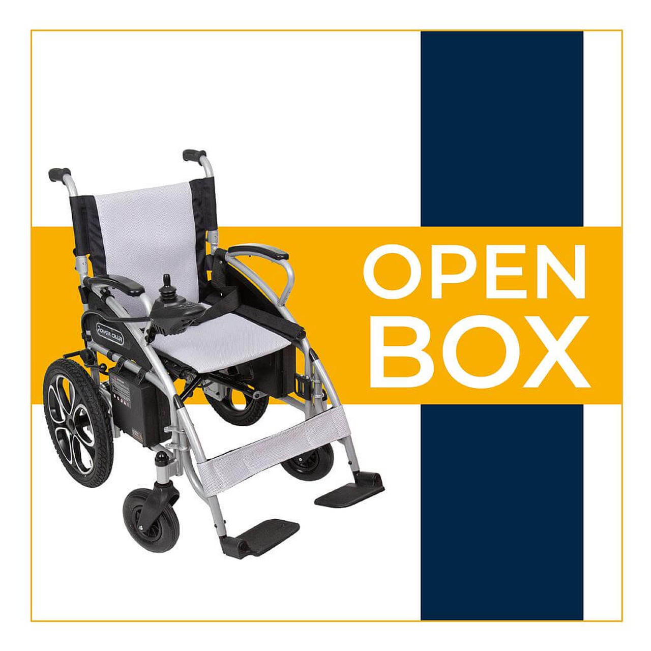 Vive Compact Power Wheelchair *Open Box*- Folding Electric Wheelchair-Chicken Pieces