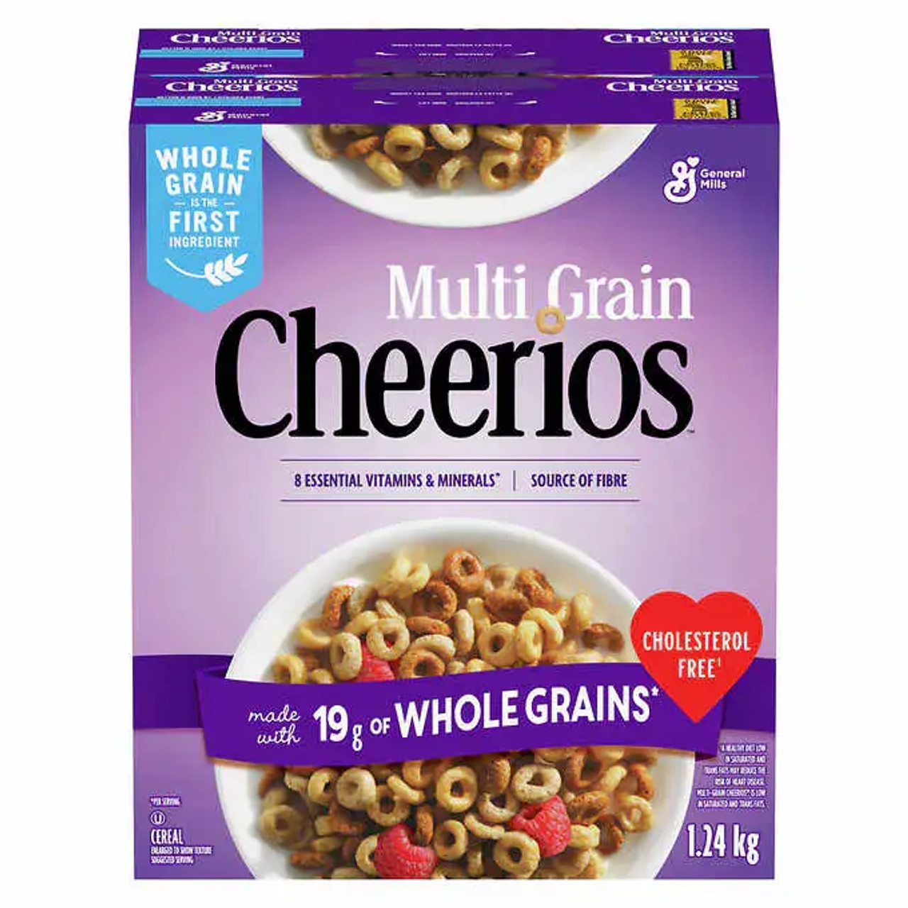 Multi-Grain Cheerios Jumbo Pack - 1.24 kg | Wholesome Blend of 5 Whole Grains(4/Case)-Chicken Pieces