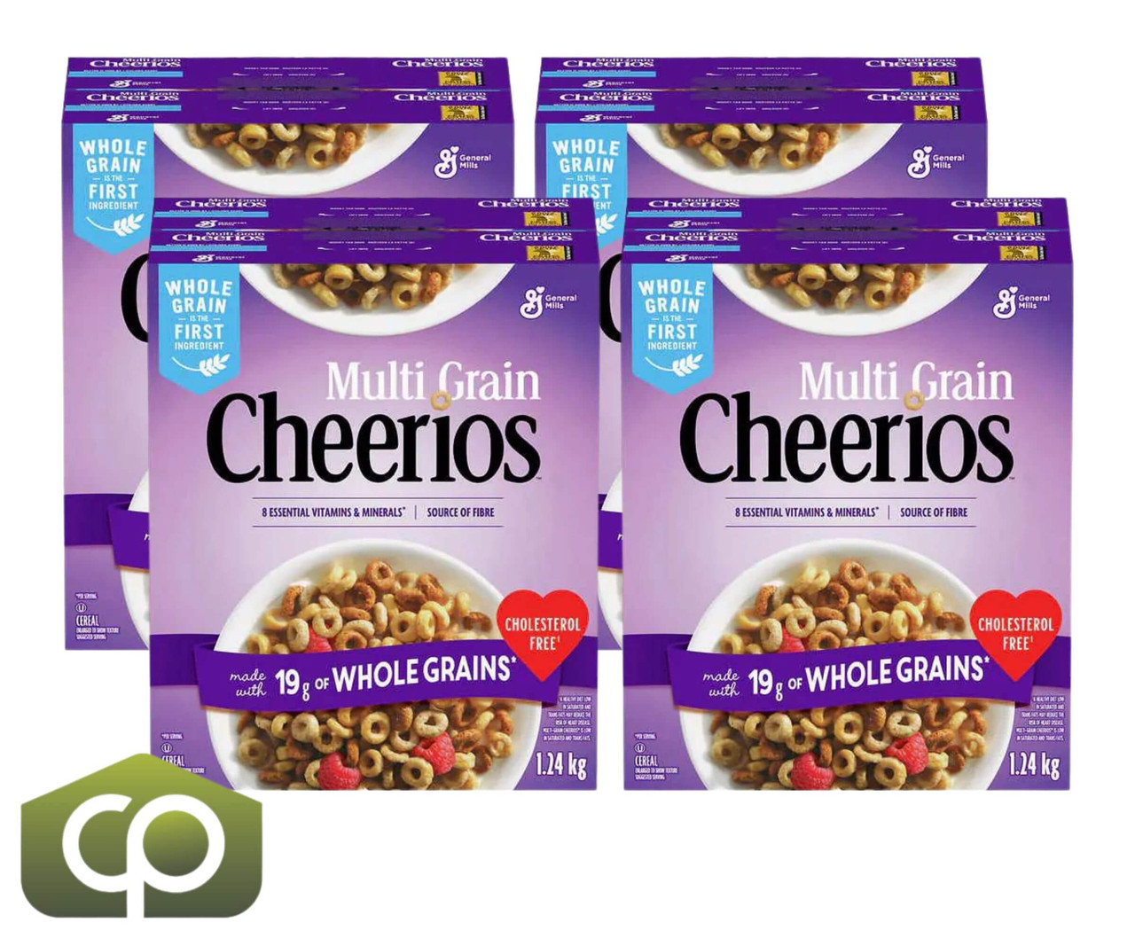 Multi-Grain Cheerios Jumbo Pack - 1.24 kg | Wholesome Blend of 5 Whole Grains(4/Case)-Chicken Pieces