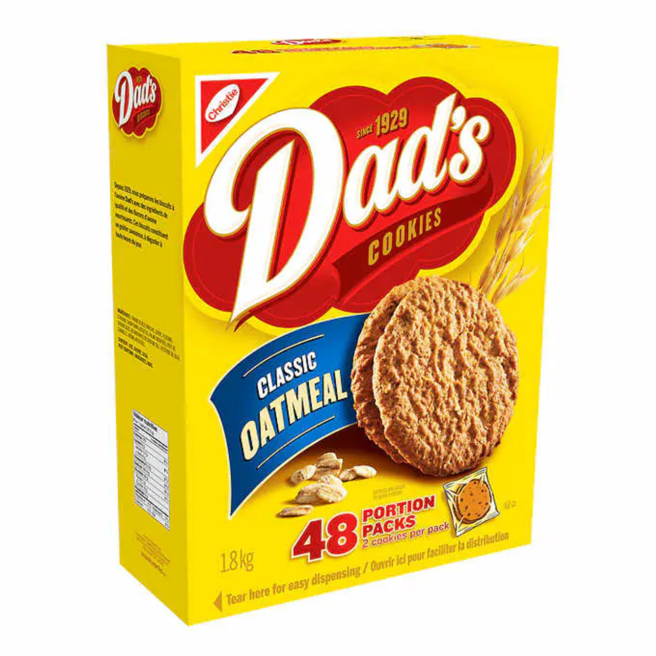 Dad’s Oatmeal Cookies, 48-Packs - Classic Homestyle Comfort (4/Case)-Chicken Pieces