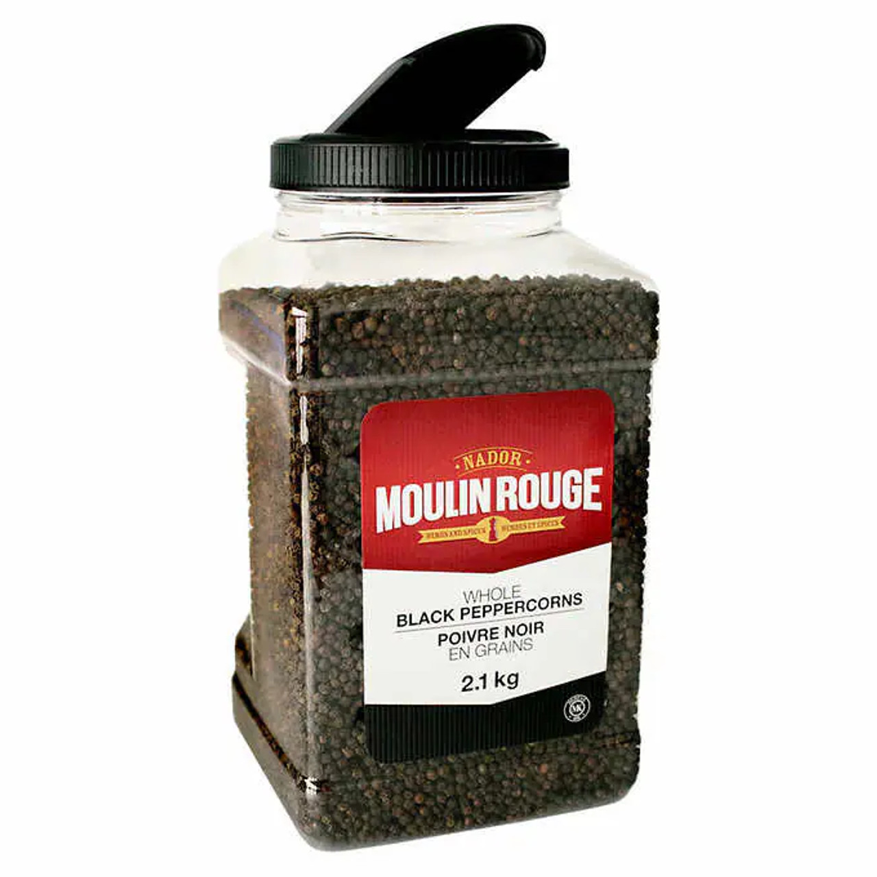 Moulin Rouge Whole Black Peppercorns, 2.1 kg (4/Case) - Culinary Excellence - Chicken Pieces