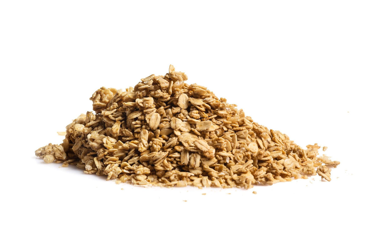 Bob's Red Mill 25 lbs. (11.34 kg) Honey Oat Granola (60 BAGS/PALLET) - Chicken Pieces