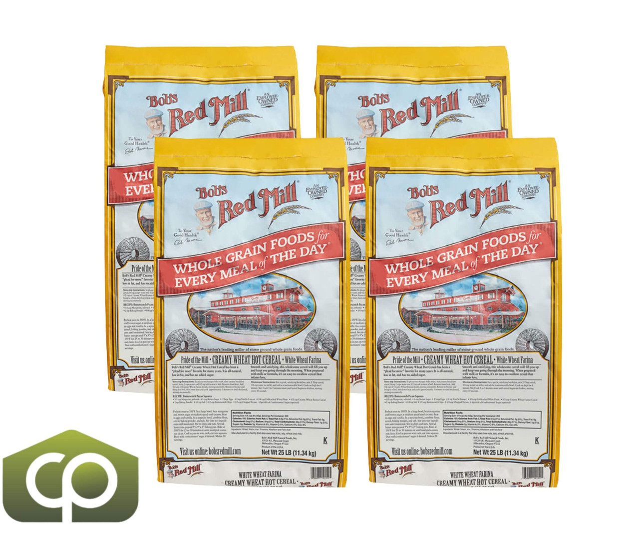 Bob's Red Mill 25 lbs. (11.34 kg) Creamy White Wheat (60 BAGS/PALLET) - Chicken Pieces