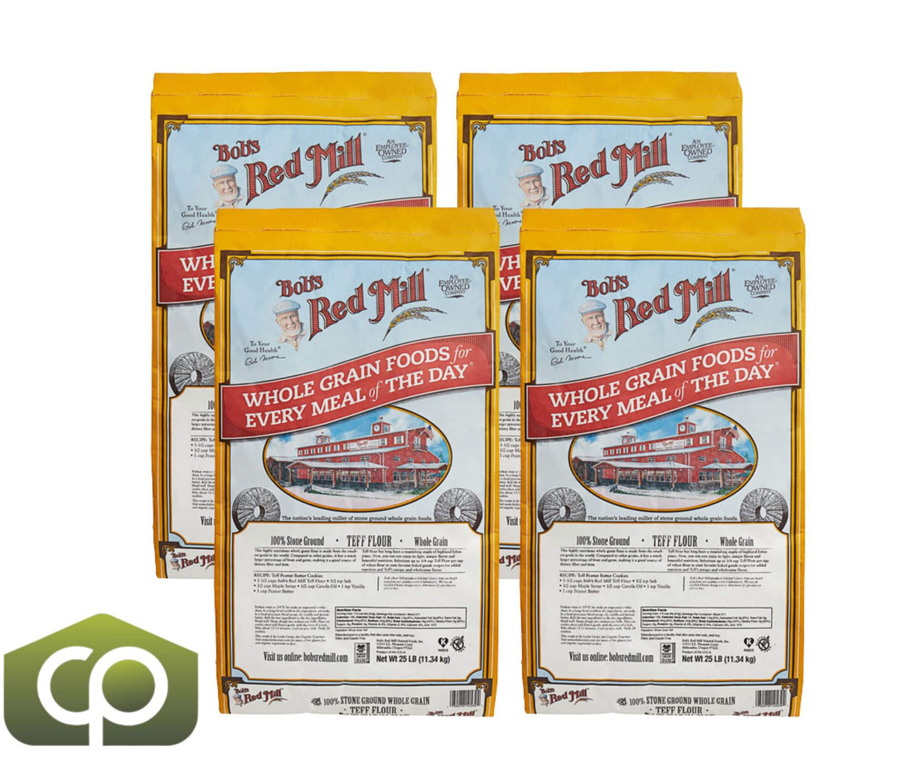 Bob's Red Mill 25 lbs. (11.34 kg) Gluten-Free Teff Flour (60 BAGS/PALLET) - Chicken Pieces