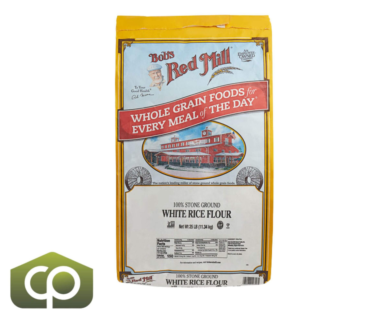 Bob's Red Mill 25 lbs. (11.34 kg) Gluten-Free White Rice Flour (60 BAGS/PALLET) - Chicken Pieces