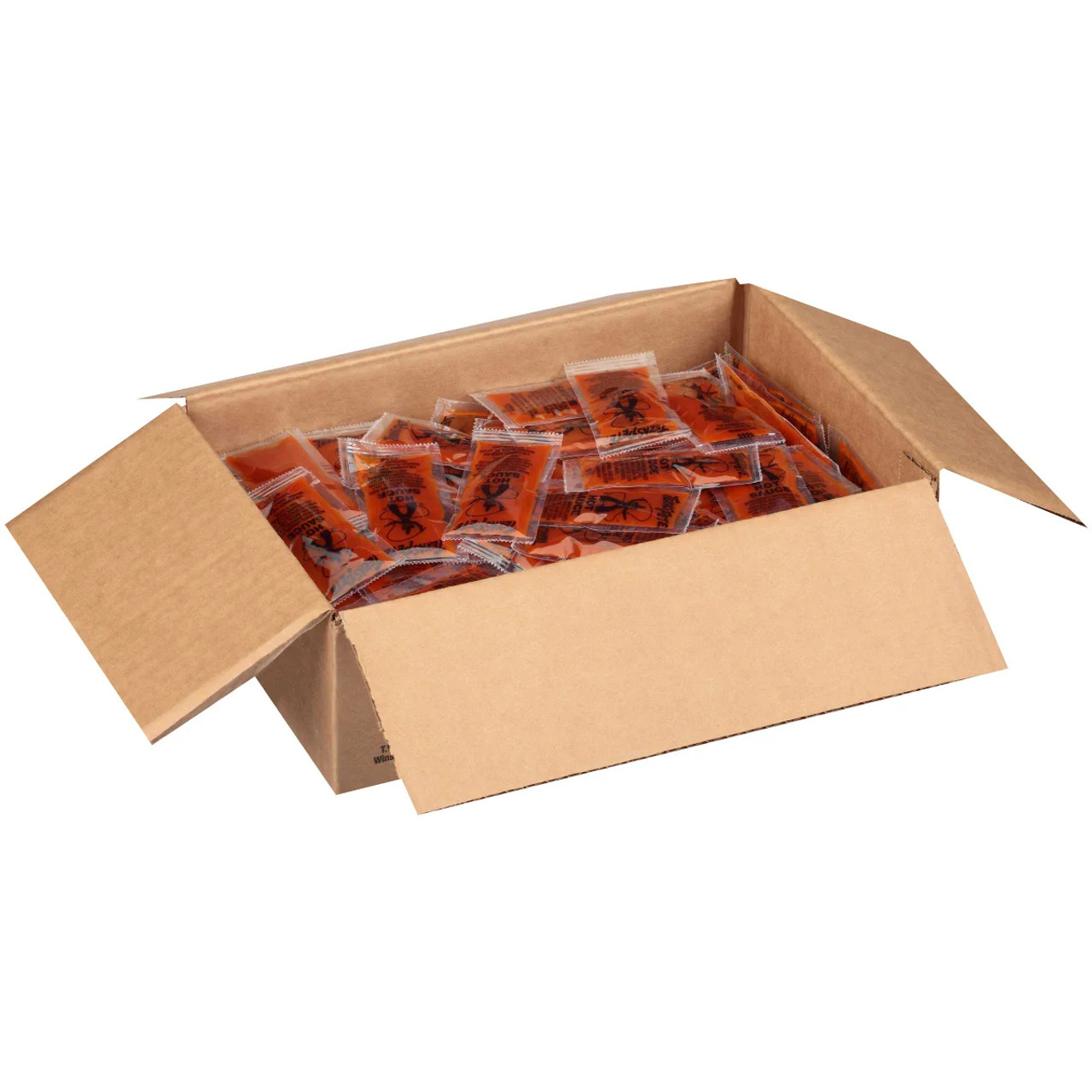Texas Pete Hot Epically Intense Flavor Sauce Packets - 7g, 200/Case - Chicken Pieces