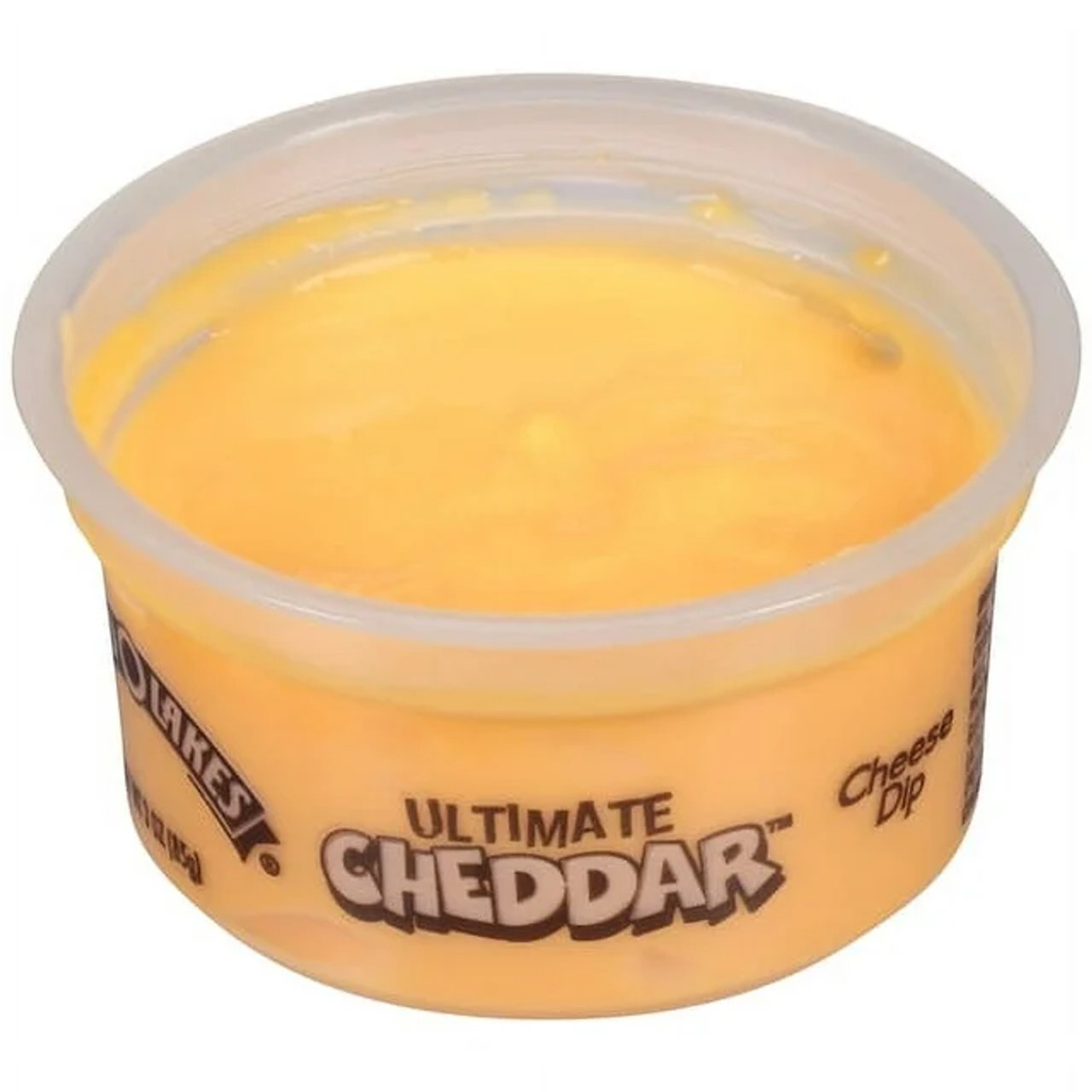 Land O Lakes Ultimate Cheddar Cheese Dip Cups - 3 oz, 140/Case - Creamy Dip - Chicken Pieces