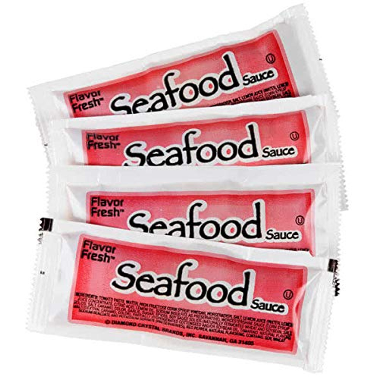 Seafood Sauce 12 Gram Portion Packets - 200/Case - Bold Flavor Infused - Chicken Pieces