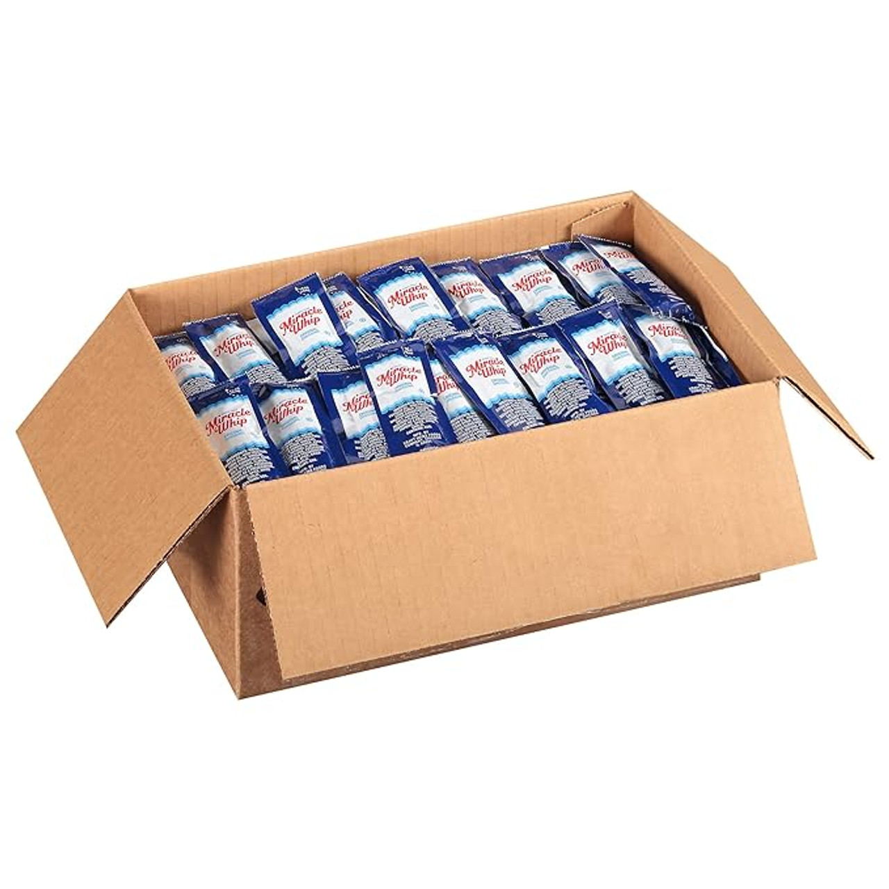 Kraft 12.4 Gram Sweet Miracle Whip Dressing Portion Packets - 200/Case - - Chicken Pieces