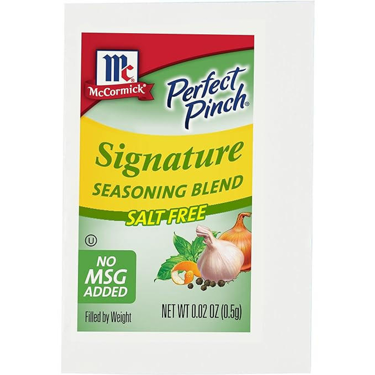 MCCORMICKS McCormick Perfect Pinch Signature Seasoning Blend Packet - 0.02 oz. (500/Case) 