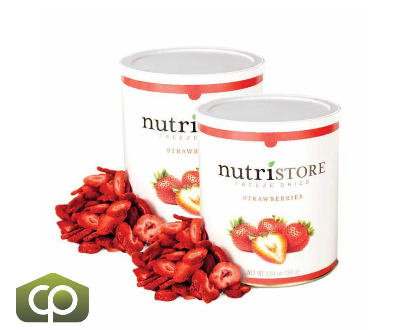 Nutristore Freeze-Dried Strawberries 2-Pack 160g (5.6 oz.) - Pure Flavor - Chicken Pieces