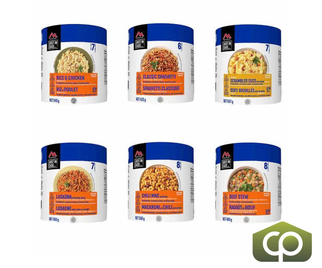 Mountain House® Sampler 6 Cans - Gourmet Variety for Long-Term Food Storage - Chicken Pieces