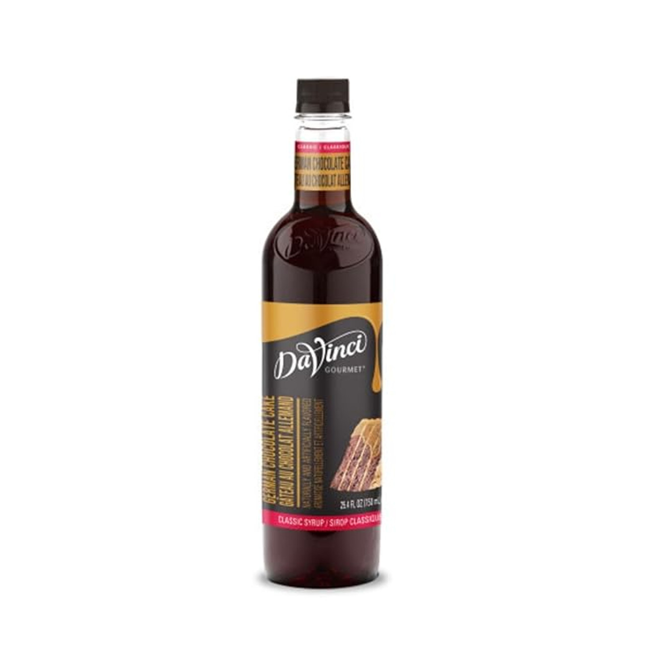 DaVinci Gourmet Classic German Chocolate Cake Pure Cane Flavoring Syrup 750 mL - Chicken Pieces