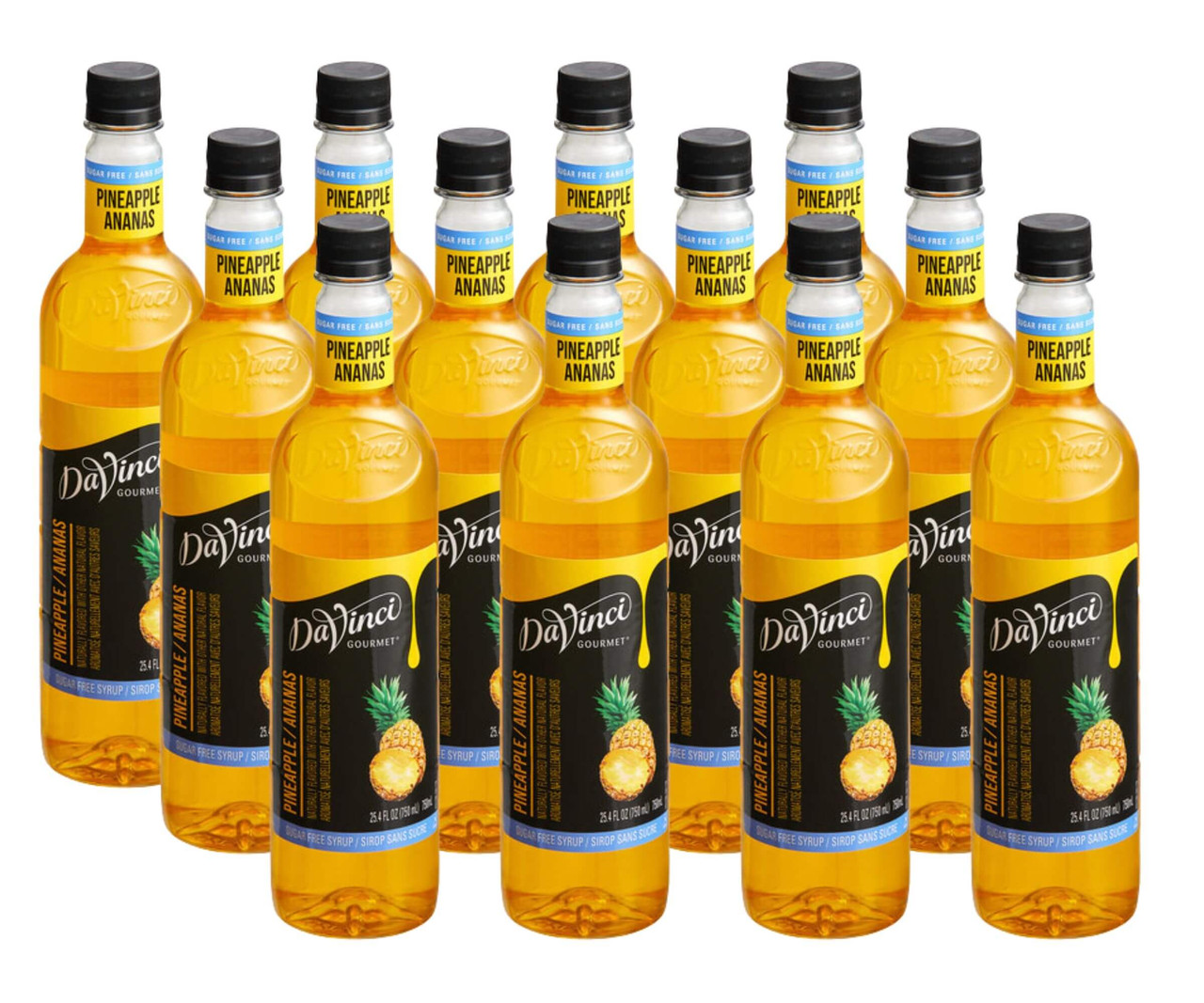 DaVinci Gourmet Sugar-Free Pineapple Tropical Flavoring Syrup 750 mL  - Chicken Pieces