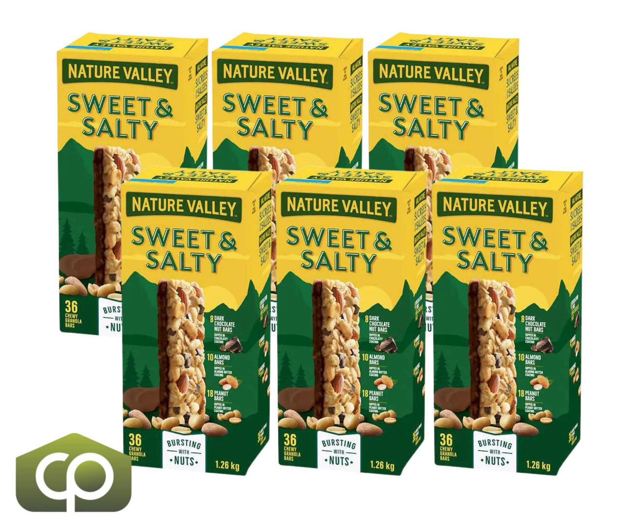 NATURE VALLEY Nature Valley Sweet & Salty Granola Bars - 36 Bars x 35g (6/Case) 