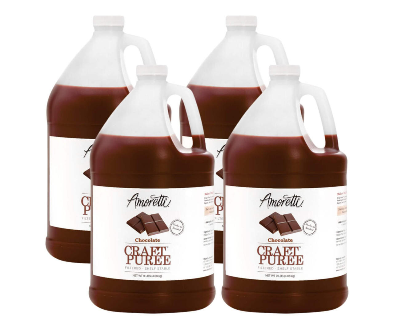 AMORETTI Amoretti Chocolate Craft Puree 1 Gallon - Indulge in Decadent Chocolate Bliss 