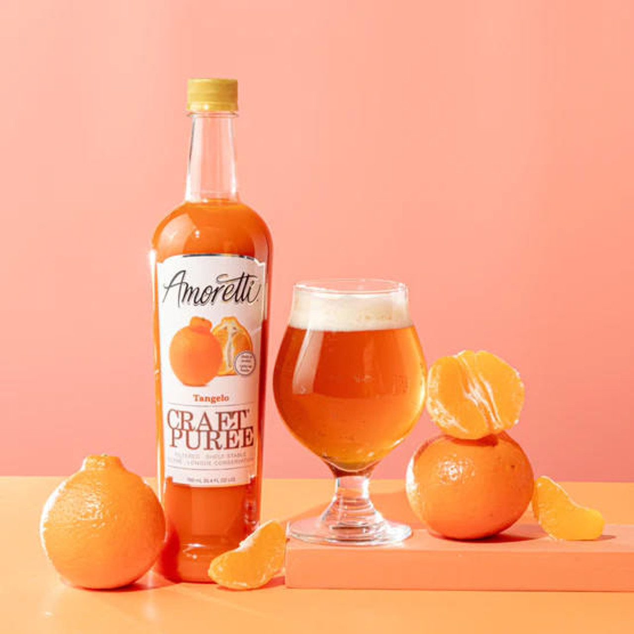 AMORETTI Amoretti Fresh Citrus-Y Essence of Tangelo Craft Puree 1 Gallon 