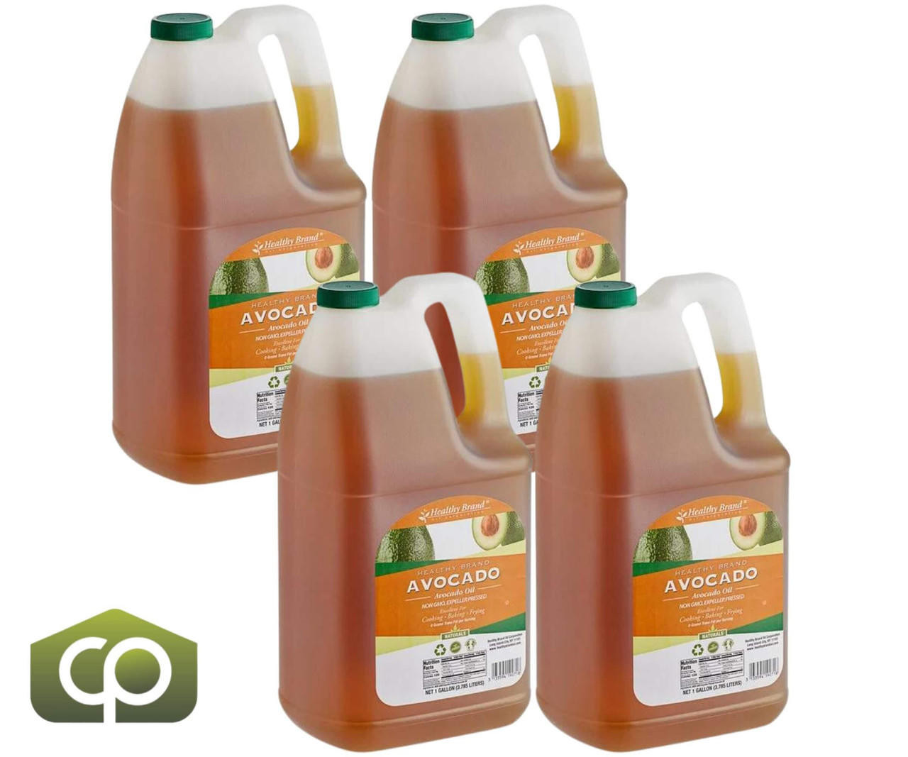  Healthy Brand Pure Avocado Oil, NON GMO, Expeller Pressed- 3.78L/1 Gallon 