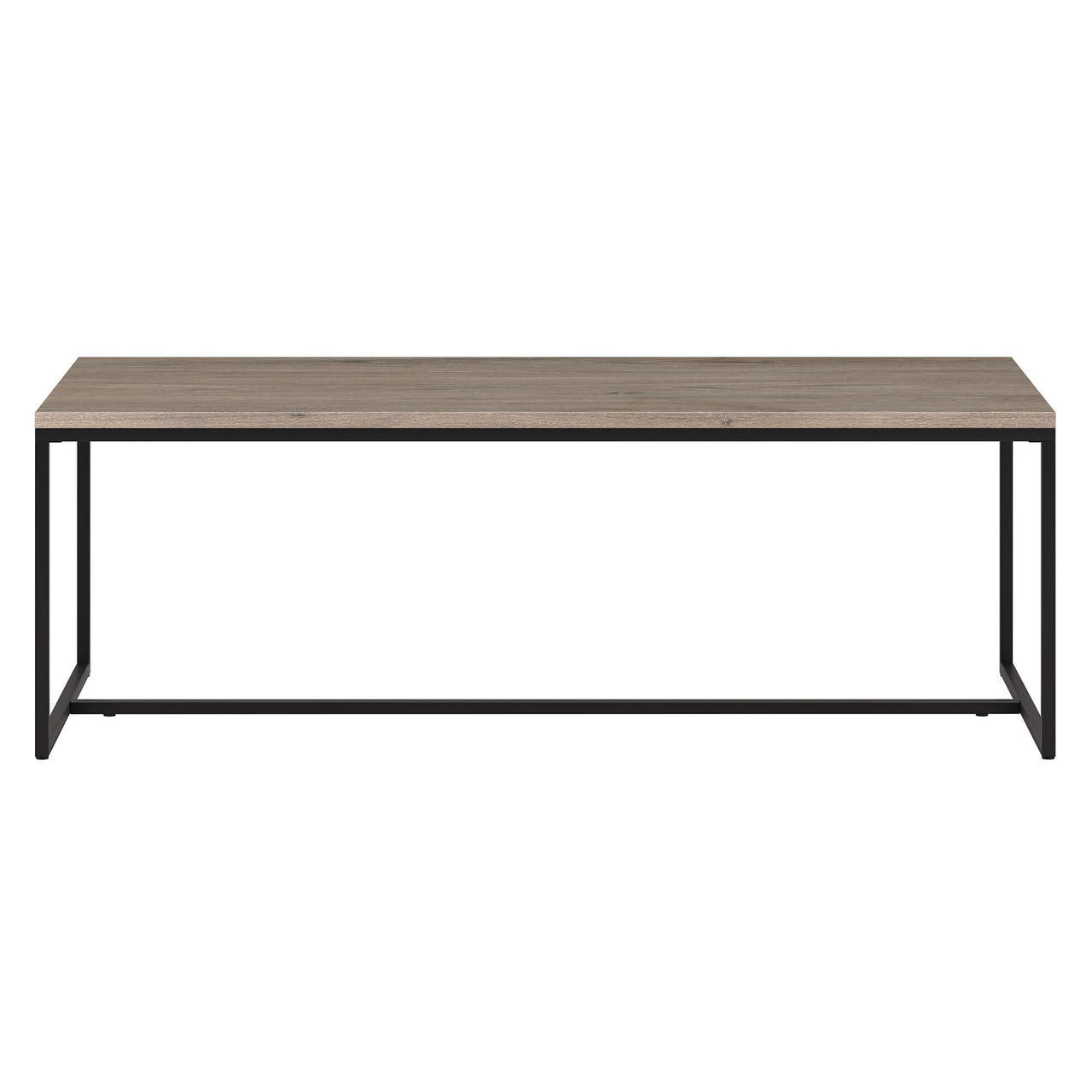 homeroots living room 47" Gray Manufactured Wood Rectangular Coffee Table 