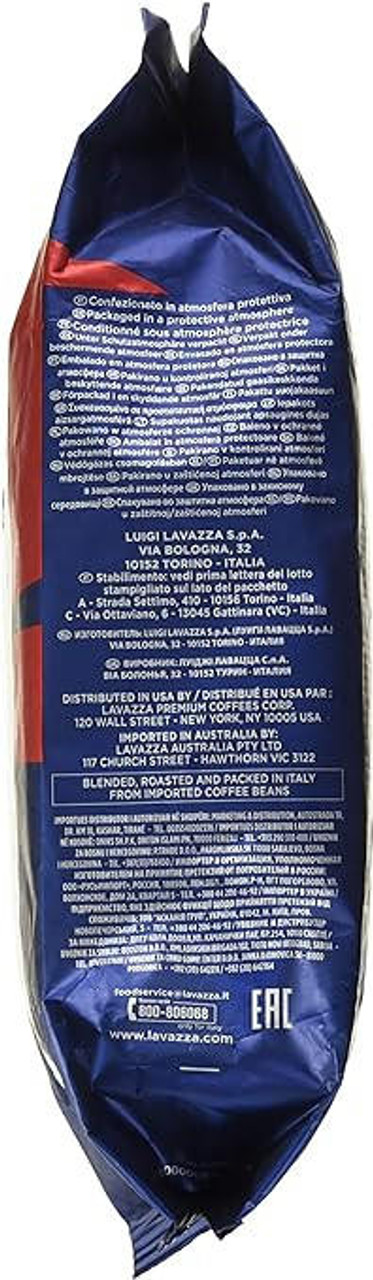 LAVAZZA Lavazza Natural Arabica Top Class Whole Bean Espresso 2.2 lb. (6/Case) 