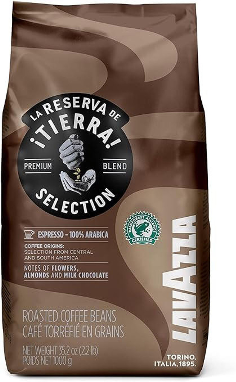 LAVAZZA Lavazza Tierra! Selection Whole Bean Espresso 2.2 lb (6/Case) 