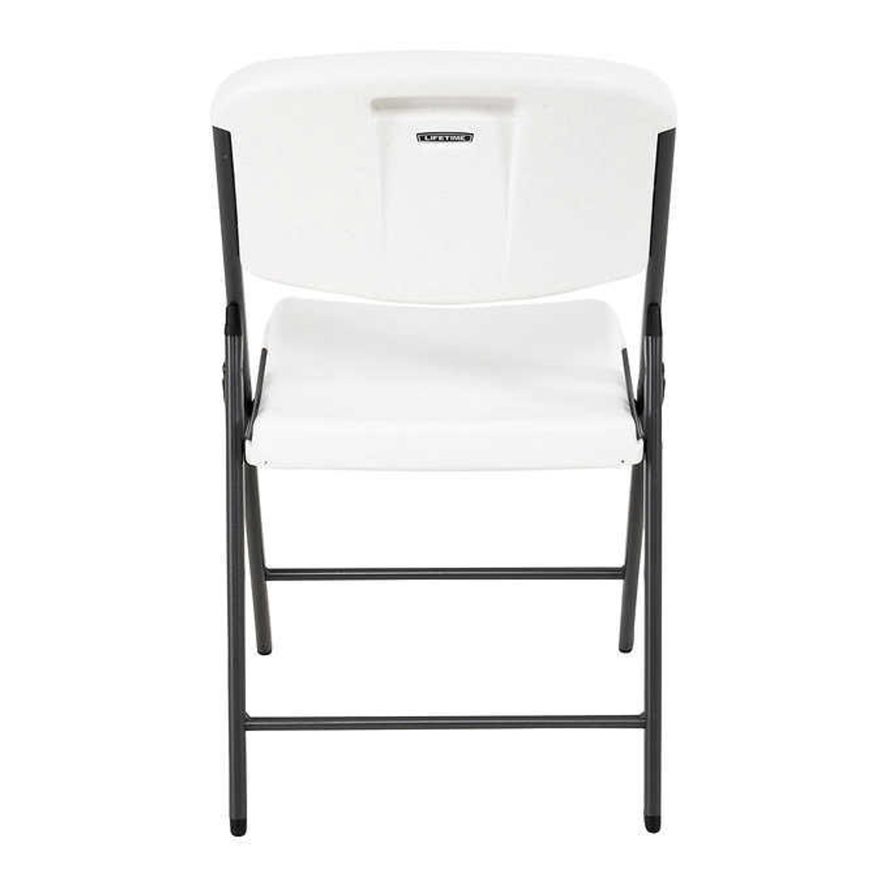 LIFETIME Lifetime Commercial Folding Chairs, 4-Pack - High-Impact Polyethylene 