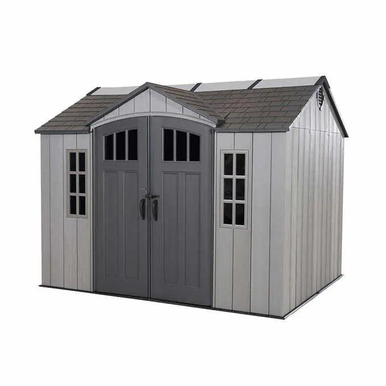 LIFETIME Lifetime 10 Ft. x 8 Ft. Outdoor Storage Shed - Attractive Design 