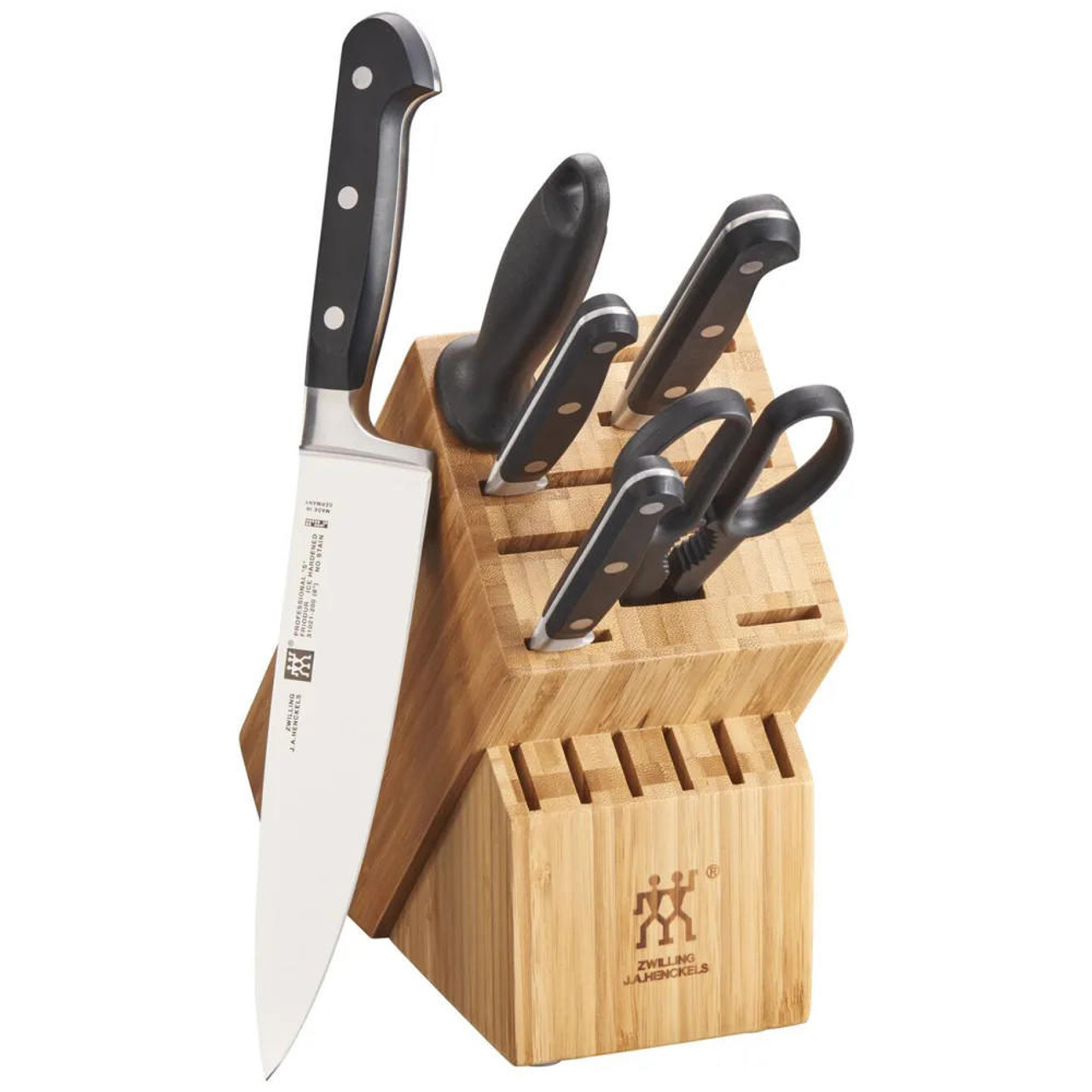 ZWILLING  Zwilling Precision Professional S 7 Piece Knife Set with Birchwood Block 