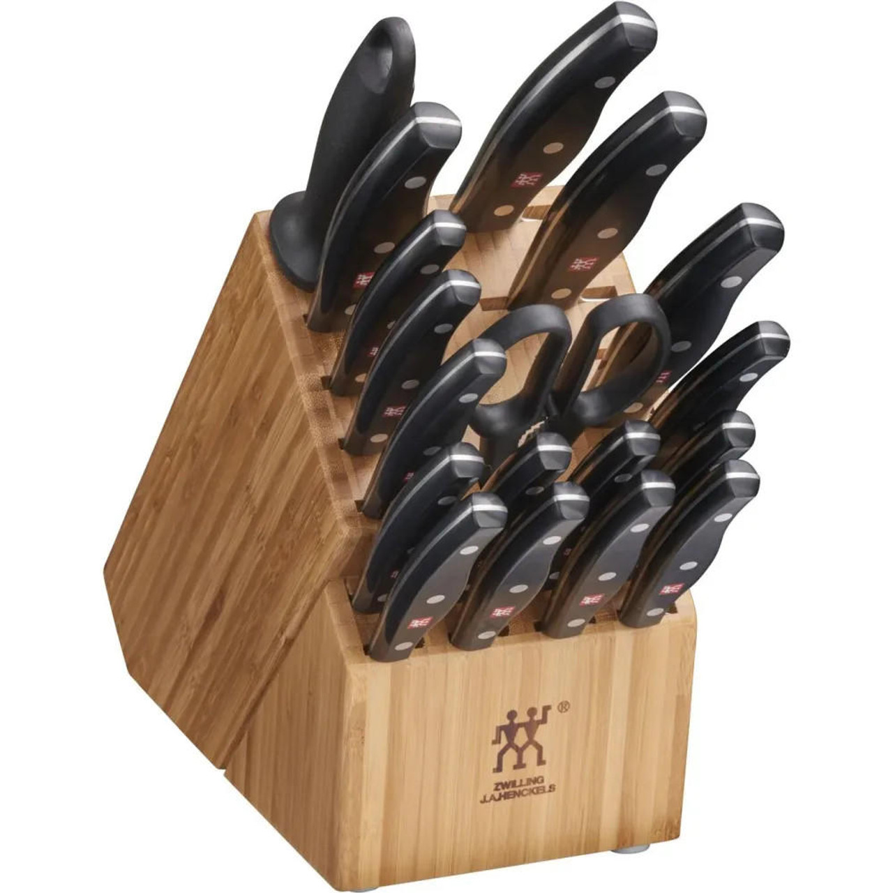 ZWILLING  Zwilling  Twin Signature Elevate Your Culinary Experience 19-Piece Knife Block Set 
