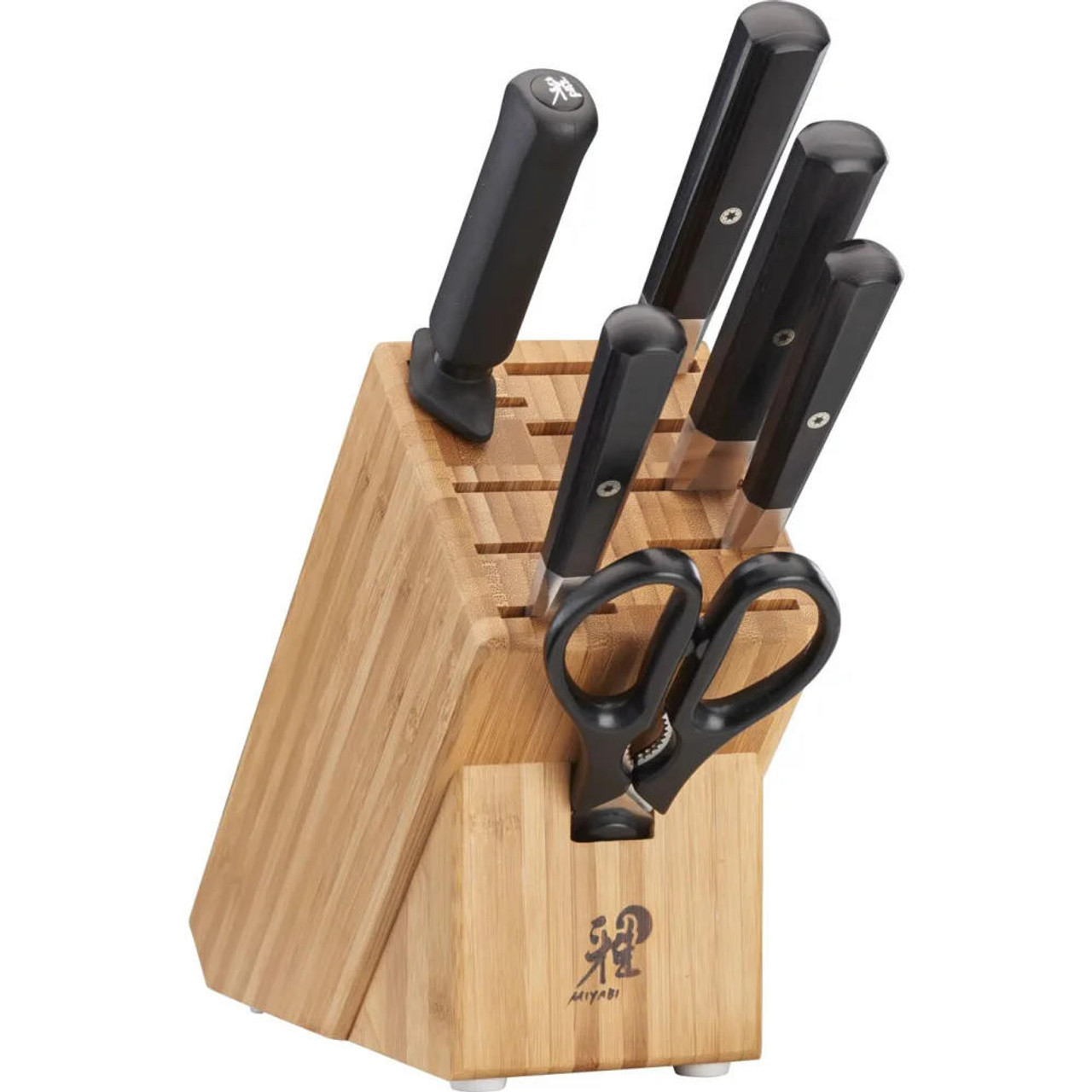 MIYABI  Miyabi Exceptional Craftsmanship Precision Koh 7-Piece Knife Block Set 