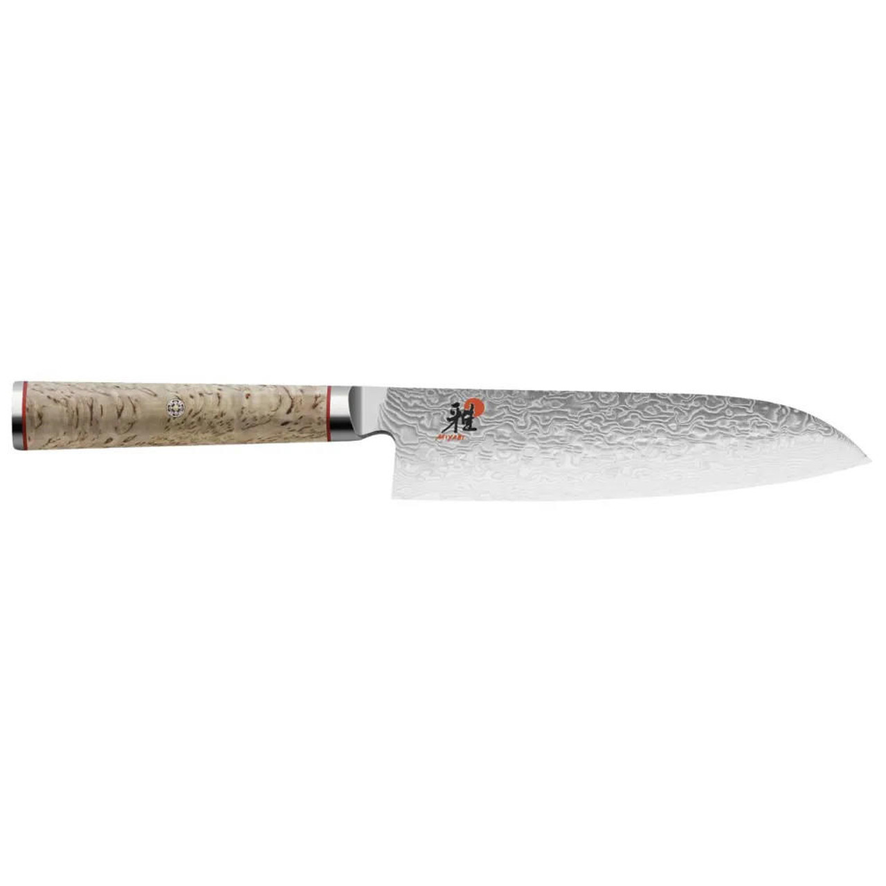MIYABI  Miyabi excellence Birchwood 7 Piece Knife Set with Bamboo Block 
