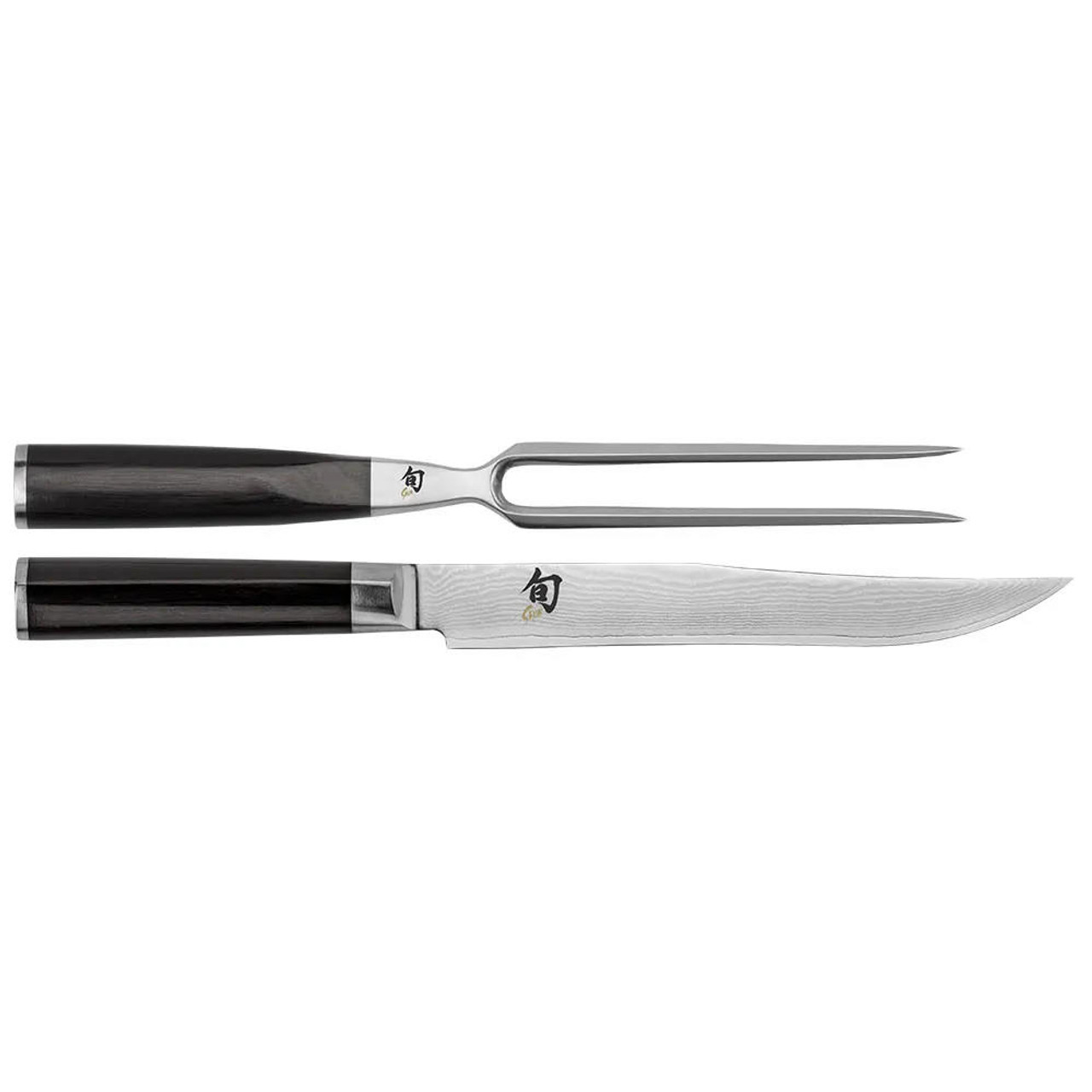  Shun Perfect Carving Classics 2 Piece Carving Set with Knife & Fork 