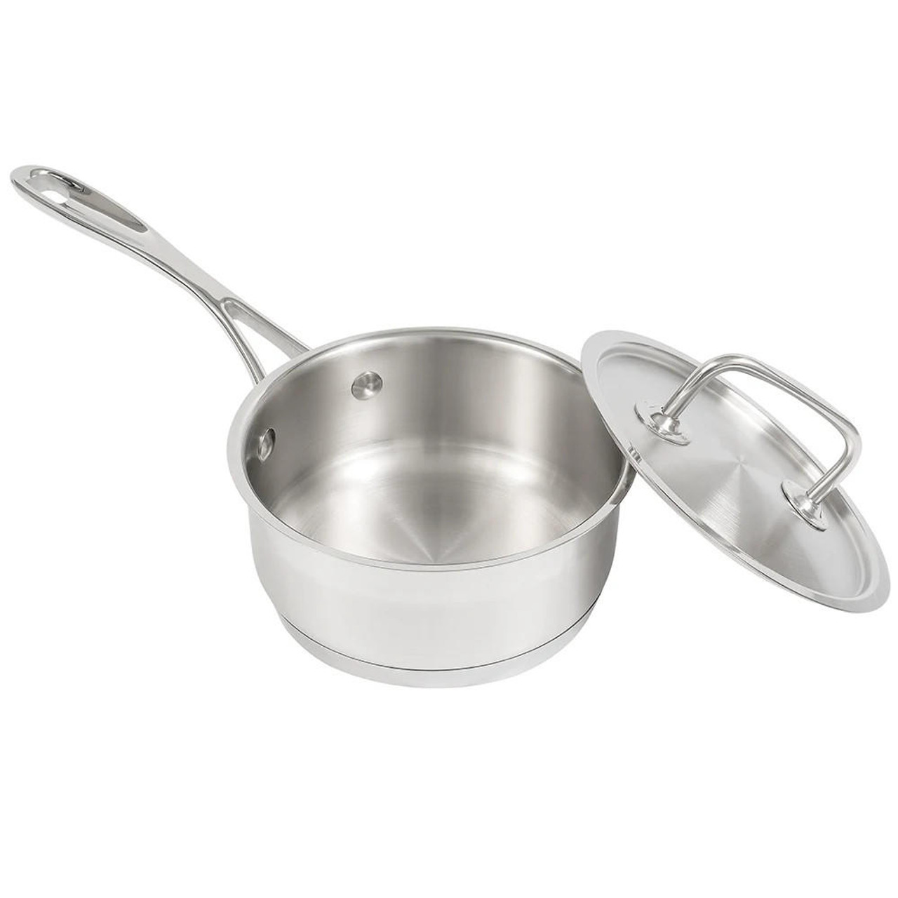  Winco 7-Piece Cookware Set: 1 & 2 qt Sauce Pans, 4 1/2 qt Dutch Oven & 10" Saute Pan 