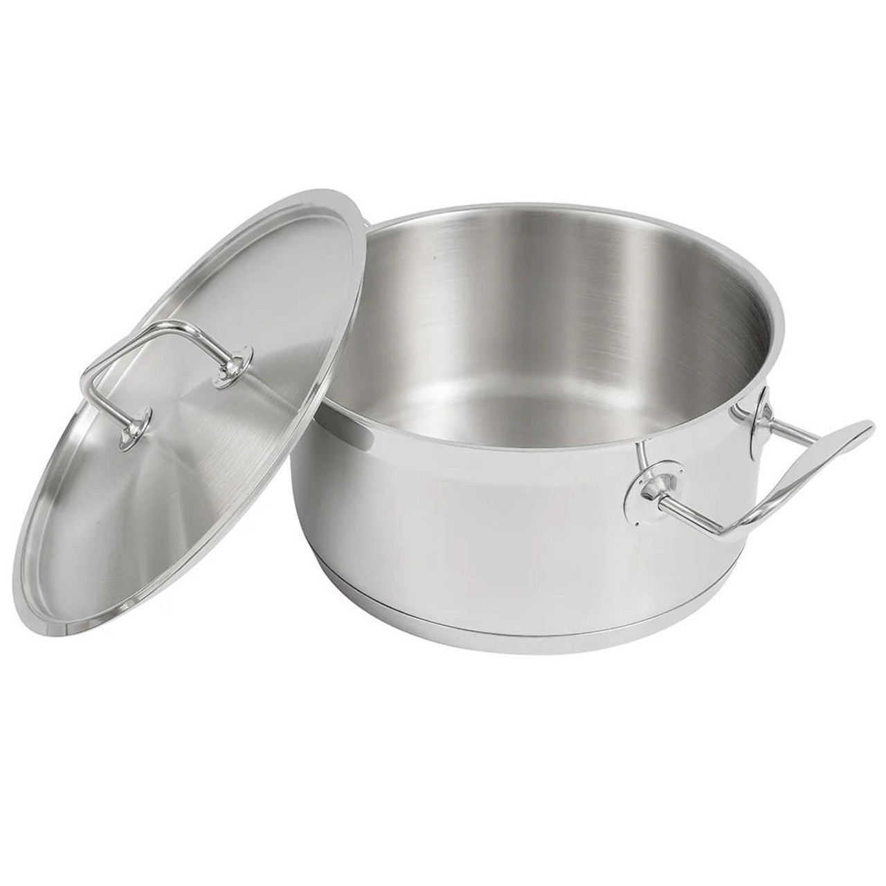  Winco 7-Piece Cookware Set: 1 & 2 qt Sauce Pans, 4 1/2 qt Dutch Oven & 10" Saute Pan 