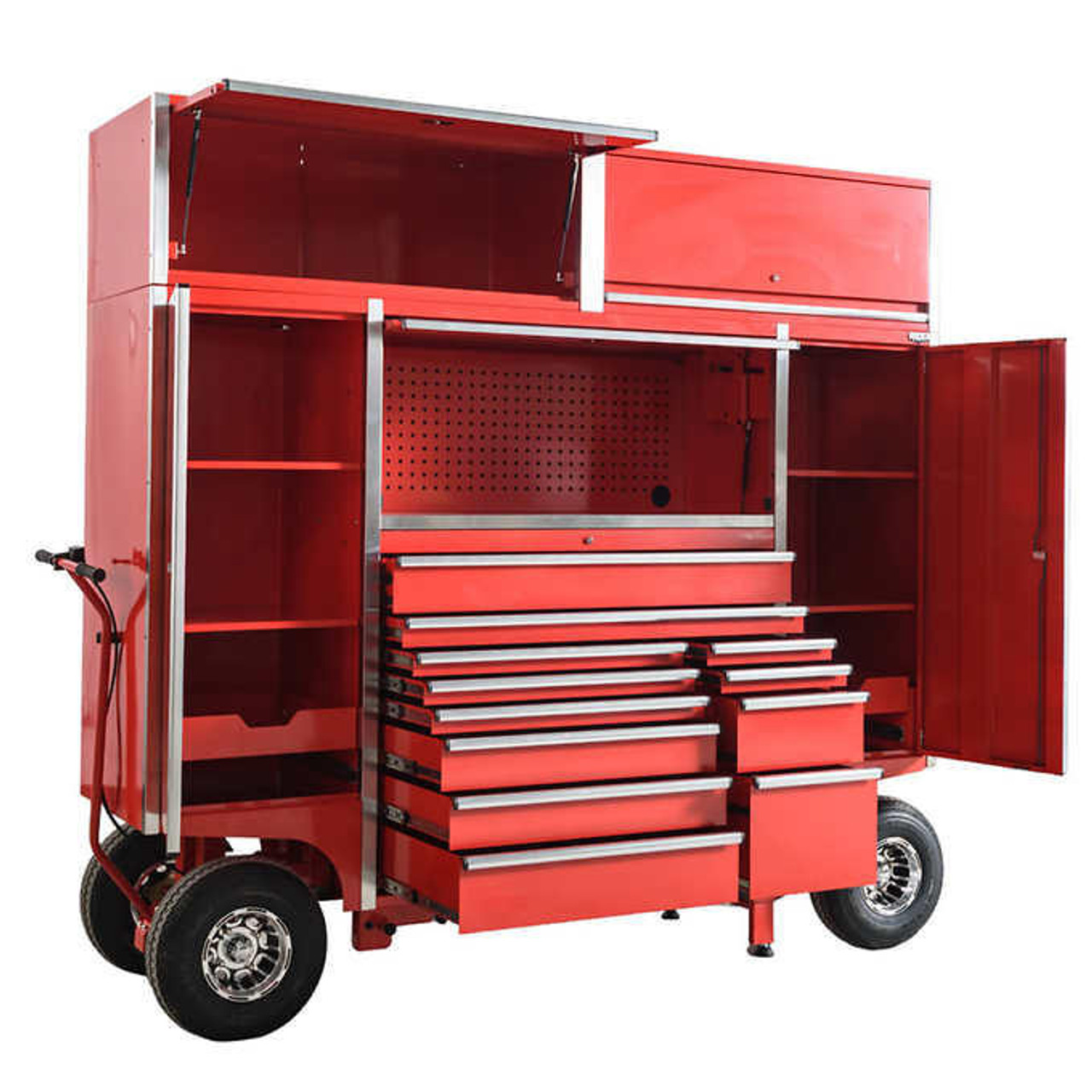  NXA 96 in. Professional Tool Pit Box Wagon - Mobile Storage Solution 