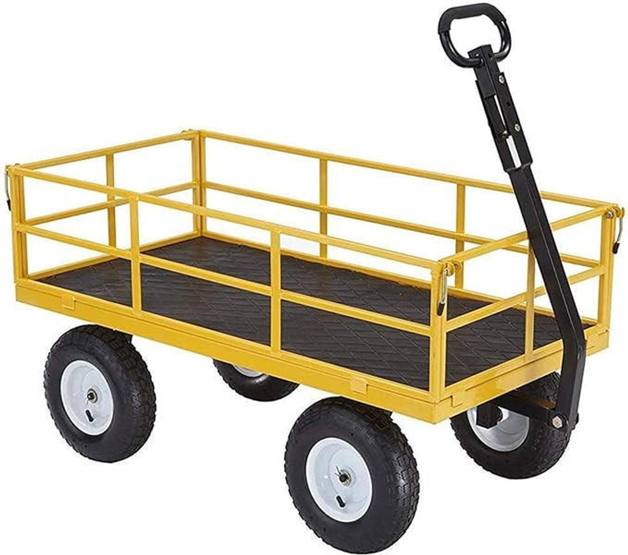 GORILLA Gorilla 1,200 lb. Heavy-Duty Steel Utility Cart - Unrivaled Strength 